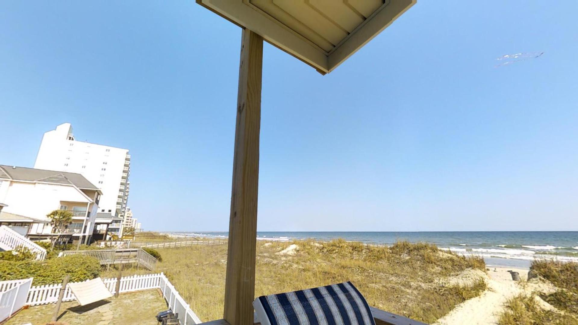 Beachmaster Unit 107 In Cherry Grove Is An Oceanfront Condo Myrtle Beach Exterior photo